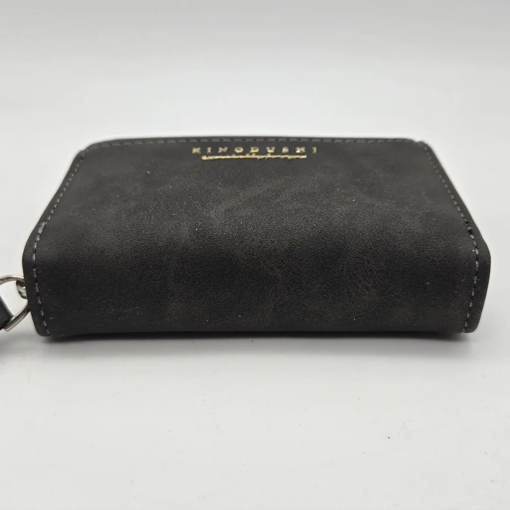 Kingdushi Accordian Cardholder Leather Wallet